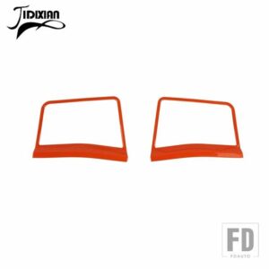 フォード ブロンコ 2021-24 インパネ A ピラースピーカー装飾カバーインテリアアクセサリー - Orange