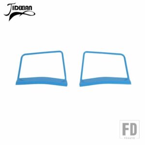 フォード ブロンコ 2021-24 インパネ A ピラースピーカー装飾カバーインテリアアクセサリー - light blue