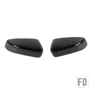 フォード ABS バックミラー装飾シェルカバーステッカーマスタング 2009-13 外装アクセサリー - Black