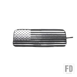 ジープ サンバイザーフロント抗 UV フロントガラスサンシェードカバーラングラー JL グラディエーター JT 2018-23 - USA flag