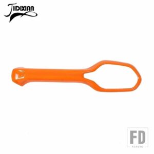 ジープ レネゲード 2015-24 アップ副パイロットシートグラブハンドル装飾カバー - Orange