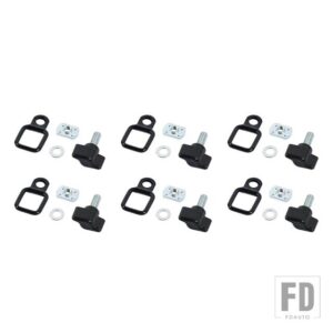 ジープ ルーフネジプルバックルラングラー TJ JK JL 1997-2007-17 208 アップ - 24 PCS