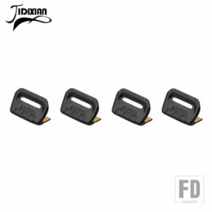 ジープ アルミ車窓コントロールボタン装飾カバー ラングラー JL グラディエーター JT 2018-23 アップ用 - Black