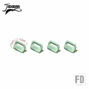 ジープ アルミ車窓コントロールボタン装飾カバー ラングラー JL グラディエーター JT 2018-23 アップ用 - Green