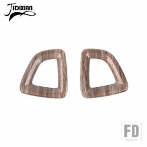 シボレー コロラド GMC キャニオン 2014-2022 コンソール空調ベントアウトレット装飾カバー - Wood Grain