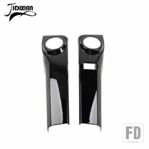 4 ランナー 2010-18 アップカーエアコンコントロールパネル装飾カバーに適合 - Black