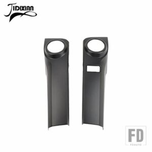 4 ランナー 2010-18 アップカーエアコンコントロールパネル装飾カバーに適合 - Matte Black