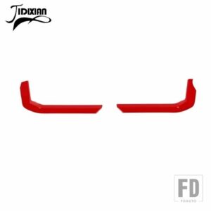 フォード F150 2021-24 アップインナーギアシフトパネルサイド装飾ストリップカバーインテリアアクセサリー - Red