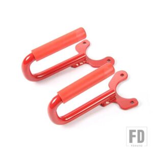 ジープ 最前列トップグラブハンドルラングラー TJ 35582 インナーアクセサリー - red no logo
