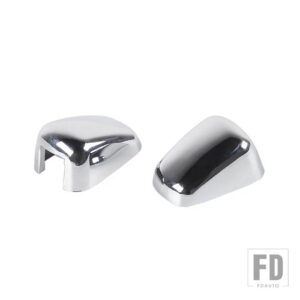 フォード フロントガラスワイパーノズル装飾カバー F150 ブロンコ 2021-24 2025 外装アクセサリー - Chrome