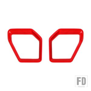 フォード トランクトップスピーカー装飾フレームカバーブロンコ 2021-24 2025 インテリア ACCESSORIESS - Red