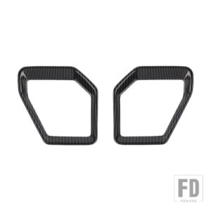 フォード トランクトップスピーカー装飾フレームカバーブロンコ 2021-24 2025 インテリア ACCESSORIESS - Black Carbon Fiber