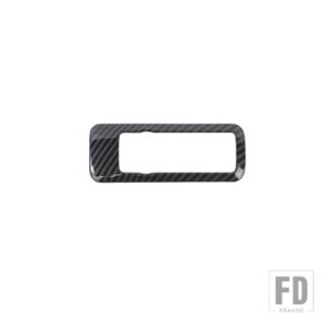 フォード ヘッドライトライトランプスイッチパネル装飾カバーブロンコ 2021-24 2025 インテリアアクセサリー - carbon fiber grain
