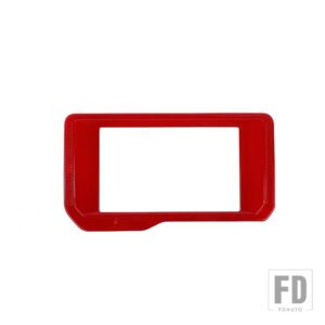 フォード ブロンコ 2021-24 車内ナビゲーション画面装飾フレームカバーアクセサリー - Red