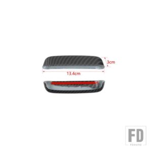 ダッジラム 2018-24 ABS アームレストボックススイッチ装飾カバーインテリアアクセサリー - Carbon Fiber Color