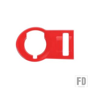 シボレー フィットカマロ 2012-15 ヘッドライトスイッチ装飾カバーインテリアアクセサリー - Red