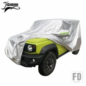 スズキ ジムニー 2019-24 2025 車全身屋外防水日雨雪カバー - B