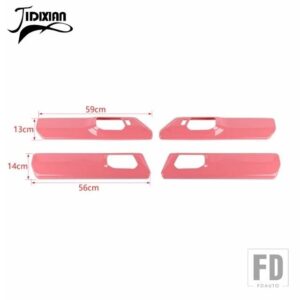 フォード ブロンコ 4 ドア 2021-24 車インナードアハンドルパネル装飾カバーインテリアアクセサリー - Pink
