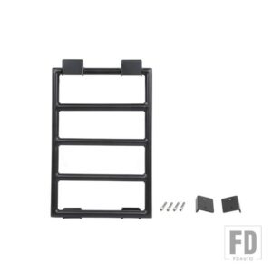 スズキ ジムニー 2/4 ドア 2019-24 リアウィンドウ登山はしごフレーム - 4 doors left side