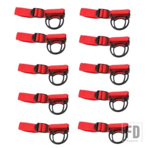 ジープ スズキ 一般アクセサリーコートハンガーコートフックラングラー TJ JK JL JT 1997 ジムニー 2007 - red 10 pcs