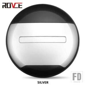 ランドローバー ディフェンダー 90 110 130 2020-23 L663 タイヤカバースペア装飾アクセサリー - Matte Silver