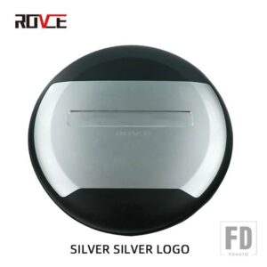 ランドローバー ディフェンダー 90 110 130 2020-23 L663 タイヤカバースペア装飾アクセサリー - gloss black silver