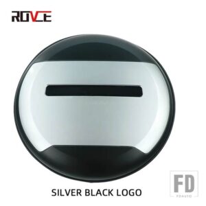 ランドローバー ディフェンダー 90 110 130 2020-23 L663 タイヤカバースペア装飾アクセサリー - gloss silver black