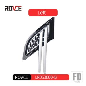ランドローバー レンジローバースポーツ 2014-16 L494 サイドベントエアフローベントフェンダーアウトレットカーアクセサリー - silver black left