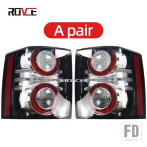 ランドローバー レンジローバーヴォーグ 2010-2012 L322 LED テールライトリアテールライトブレーキライト電球付き LR028513 LR028515 - A PAIR
