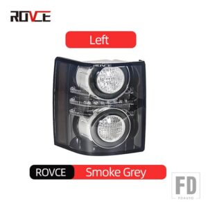 ランドローバー LED リアテールレンジローバーヴォーグ 2010-2012 L322 スモークレンズ電球ストップハザードウィンカーライトブレーキライト - Left