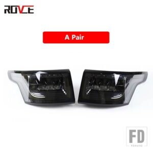 ランドローバー カーライトテール LED ブレーキライトレンジローバースポーツ 2014-2017 L494 アップグレード新スタイル 2018-2022 テールライ