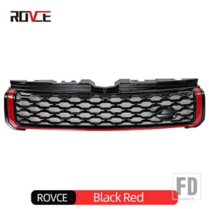 レンジローバー ランドローバー EVOQUE グリルフロントバンパーグリル 2010-2018 L538 レーシンググリルアクセサリー - Black Red