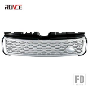 レンジローバー ランドローバー EVOQUE グリルフロントバンパーグリル 2010-2018 L538 レーシンググリルアクセサリー - Dynamic silver black
