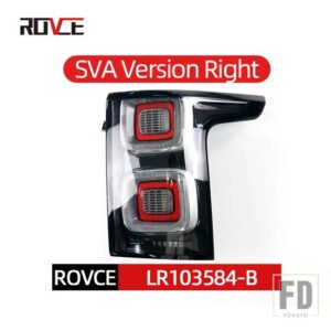 テールライトリアブレーキライトレンジローバーヴォーグ L405 2013-2022 LED テールランプ EU/米国/SVA/黒バージョン LR122375 LR122372 - SVA right