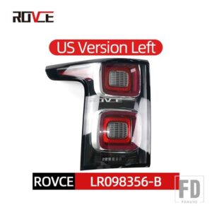 テールライトリアブレーキライトレンジローバーヴォーグ L405 2013-2022 LED テールランプ EU/米国/SVA/黒バージョン LR122375 LR122372 - US left