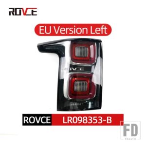 テールライトリアブレーキライトレンジローバーヴォーグ L405 2013-2022 LED テールランプ EU/米国/SVA/黒バージョン LR122375 LR122372 - EU left