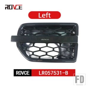 サイドベントカバーグリルディスカバリー 4 2010-2016 LR057530-A / LR057531-A/ LR057531-A/LR05730-B/LR05731-B に適合 - Black Left