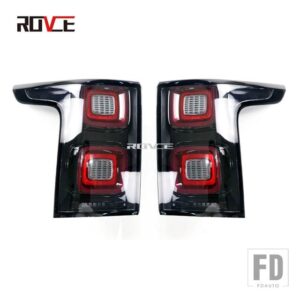 ランドローバー LED テールライトリアランプレンジローバーヴォーグ L405 2013-2017 に 2018 ブレーキ信号ランプライト - A PAIR