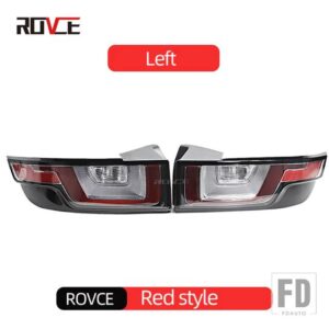 レンジローバー ランドローバー LR072648 LED テールライトテールランプアセンブリ EVOQUE L538 2012-2018 ウィンカーランプアクセサリー - red 2pcs
