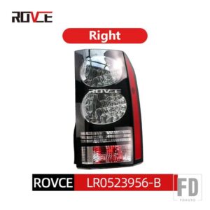 ランドローバー LED テールライトブレーキランプリアライト信号用電球付きディスカバリー 3/4 テールライト 2004-2016 カーアクセサリー - Right