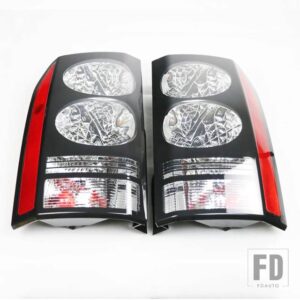 ランドローバー LED テールライトブレーキランプリアライト信号用電球付きディスカバリー 3/4 テールライト 2004-2016 カーアクセサリー - A Pair 2pcs