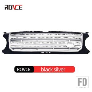 ランドローバー フロントバンパーグリル車グリルディスカバリー 4 2010-2016 L319 LR043292 LR051300 LR051299 LR024301 アクセサリー - 10-13 silver black