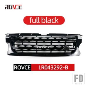 ランドローバー フロントバンパーグリル車グリルディスカバリー 4 2010-2016 L319 LR043292 LR051300 LR051299 LR024301 アクセサリー - 14-16 all black