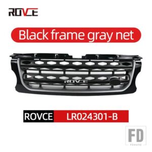 ランドローバー フロントバンパーグリル車グリルディスカバリー 4 2010-2016 L319 LR043292 LR051300 LR051299 LR024301 アクセサリー - 14-16 black grey