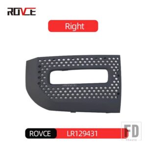ランドローバー フォグライトグリルカバーの交換ディフェンダー L663 90 110 130 2020-23LR129432/LR129431 - matte black right