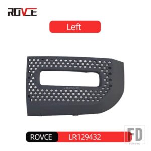 ランドローバー フォグライトグリルカバーの交換ディフェンダー L663 90 110 130 2020-23LR129432/LR129431 - matte black left