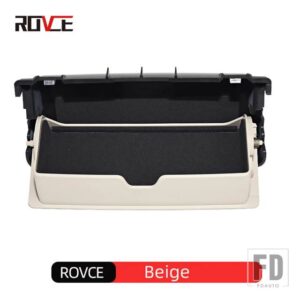 車メガネケースホルダー収納ボックスディフェンダー 90/110/130 2020-2025 カーアクセサリー - BEIGE