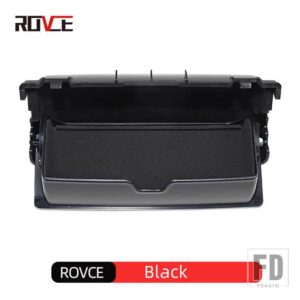 車メガネケースホルダー収納ボックスディフェンダー 90/110/130 2020-2025 カーアクセサリー - Black