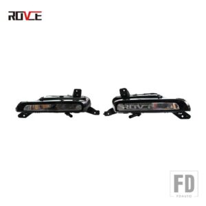レンジローバー ランドローバー フロントバンパーフォグランプグリルトリム LED フォグランプ EVOQUE 2016-2018 LR072646/LR072645 SF651E - light 2pcs