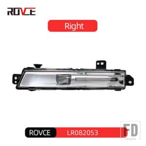 ランドローバー ROVCELED DRL デイタイムランニングライトフォグランプディスカバリー 5 2018-2020 レンジローバーヴォーグ/スポーツ 2018-202 - White-Right